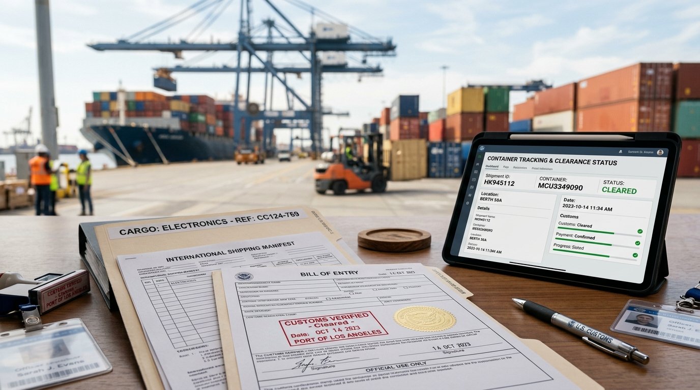 Customs Clearance Port Terminal & Documentation