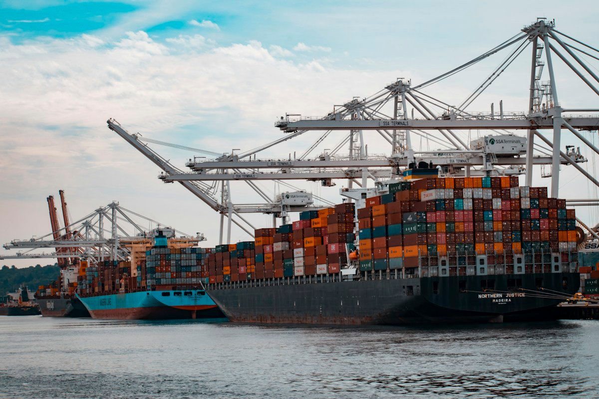 International container port terminal linking Mumbai to global maritime trade lanes